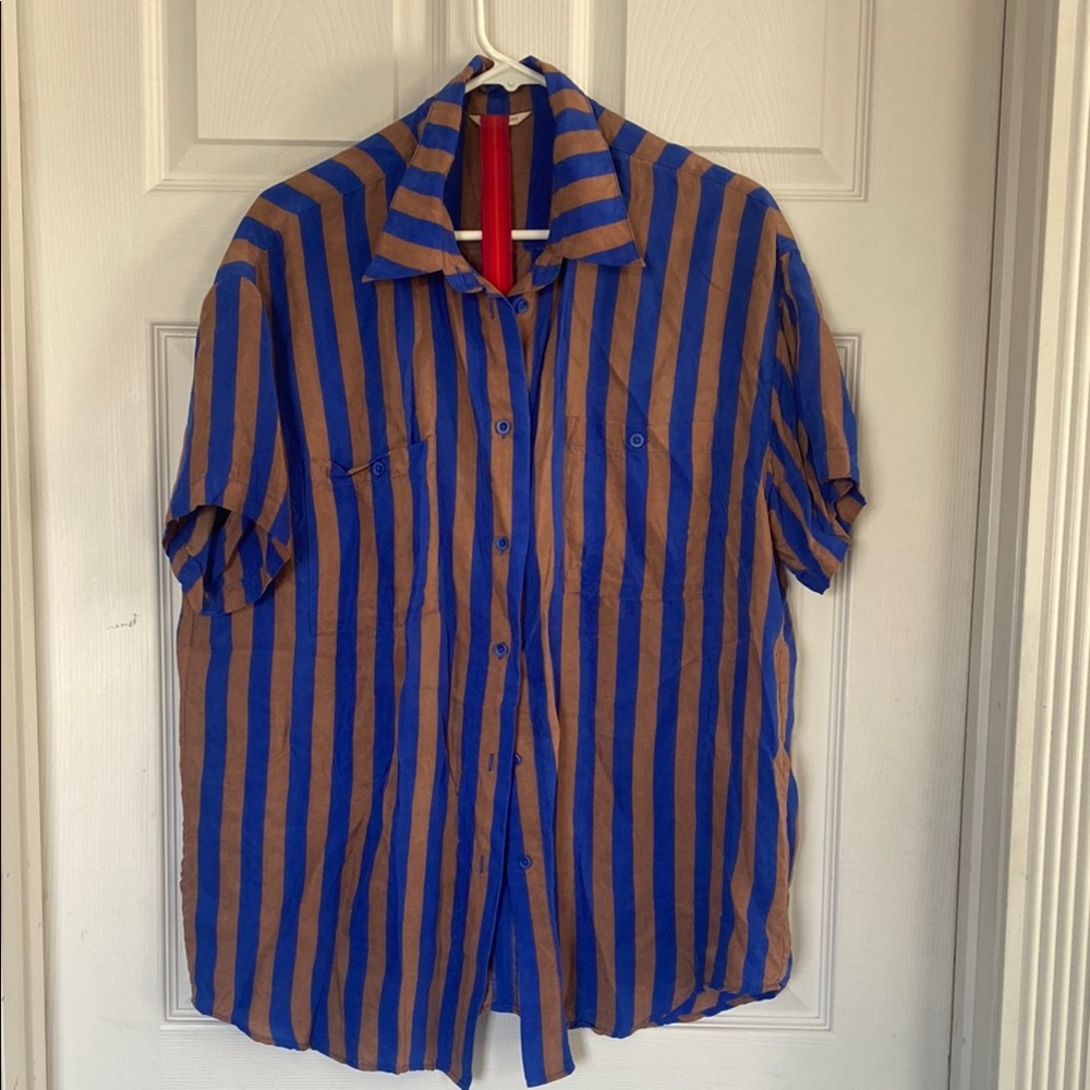Left On Friday Stripe cover up